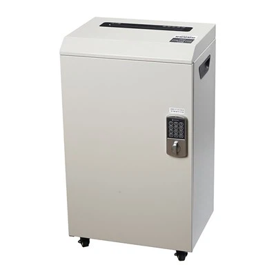 Lieljaudas koda slēdzenes papīra smalcinātājs