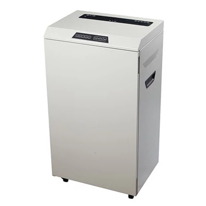 Lieljaudas papīra smalcinātājs ar metāla pārklājumu